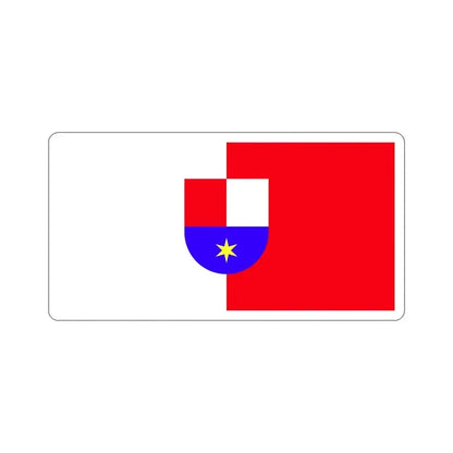 Flag of Međimurje County Croatia STICKER Vinyl Die-Cut Decal 5 Inch - The Sticker Space