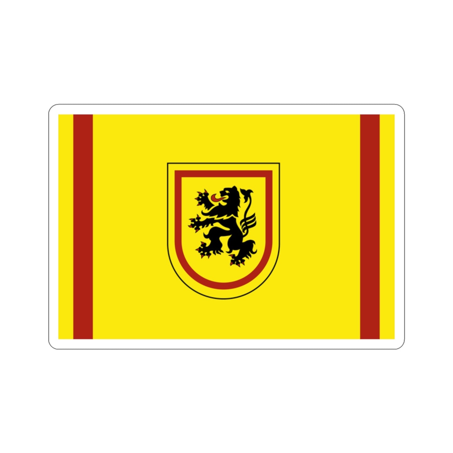 Flag of Meißen Germany STICKER Vinyl Die-Cut Decal-2 Inch-The Sticker Space