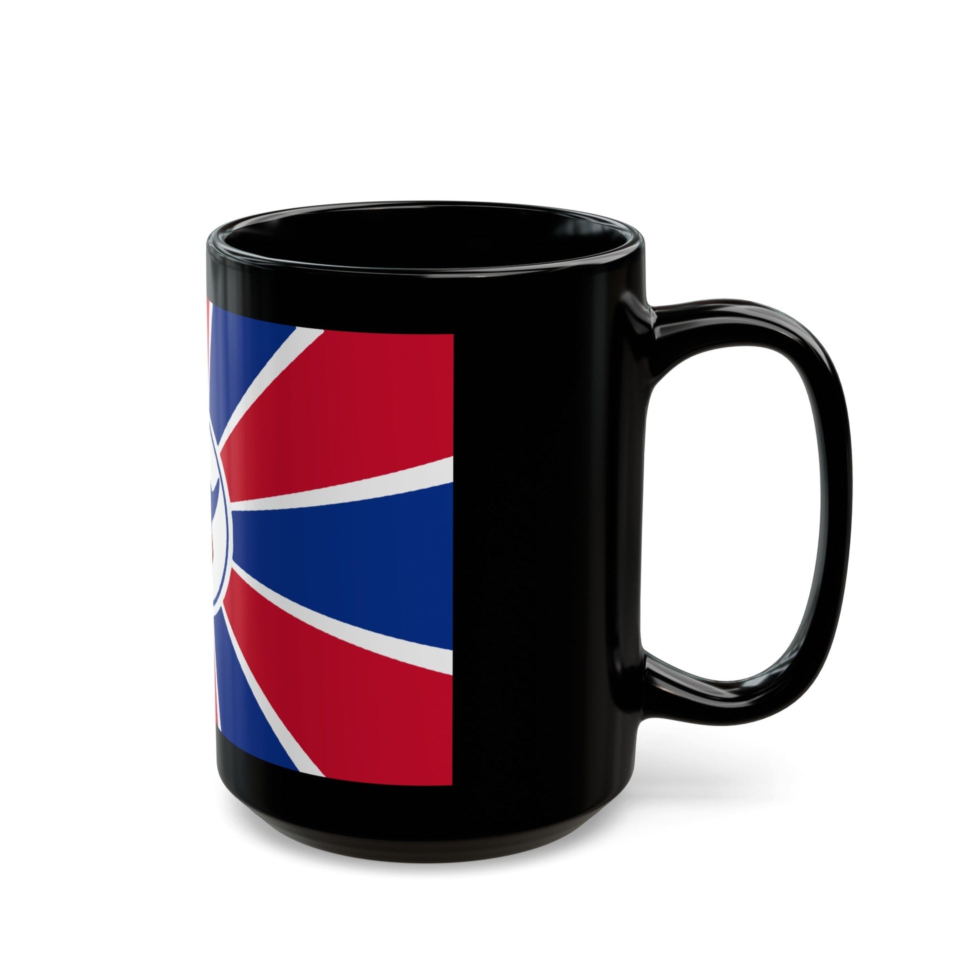 Flag of Melekeok Palau - Black Coffee Mug-The Sticker Space