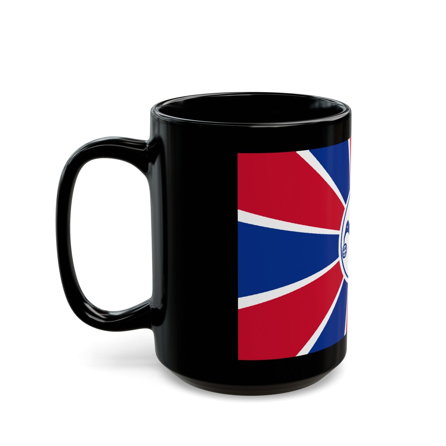 Flag of Melekeok Palau - Black Coffee Mug-The Sticker Space