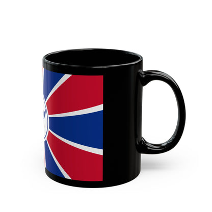 Flag of Melekeok Palau - Black Coffee Mug-The Sticker Space