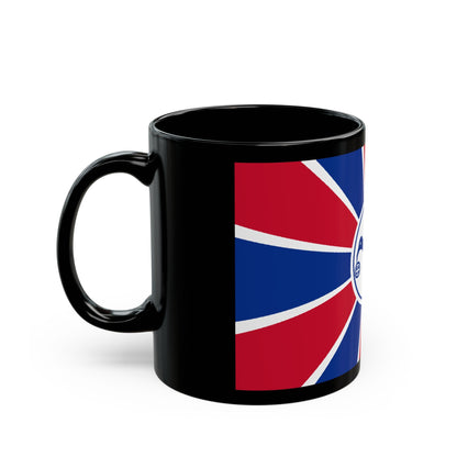 Flag of Melekeok Palau - Black Coffee Mug-The Sticker Space