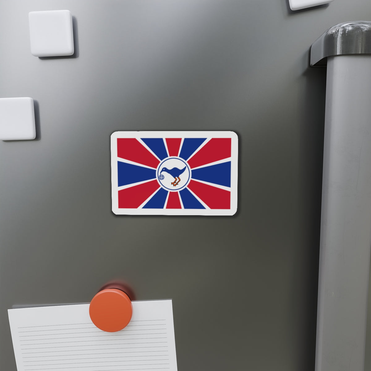 Flag of Melekeok Palau - Die-Cut Magnet-The Sticker Space