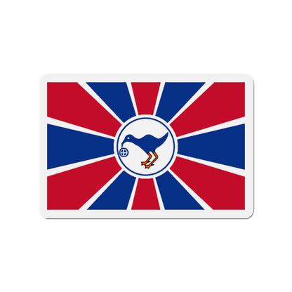 Flag of Melekeok Palau - Die-Cut Magnet-2" x 2"-The Sticker Space