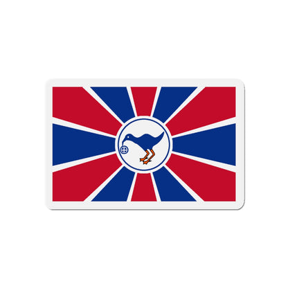 Flag of Melekeok Palau - Die-Cut Magnet-5" x 5"-The Sticker Space