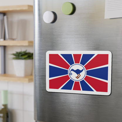 Flag of Melekeok Palau - Die-Cut Magnet-The Sticker Space