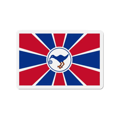Flag of Melekeok Palau - Refrigerator Magnet - The Sticker Space