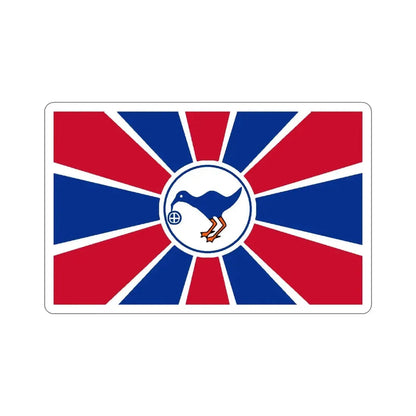 Flag of Melekeok Palau STICKER Vinyl Die-Cut Decal - The Sticker Space