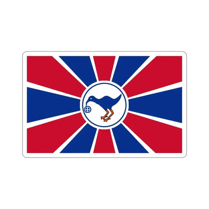 Flag of Melekeok Palau STICKER Vinyl Die-Cut Decal - The Sticker Space