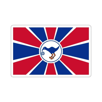 Flag of Melekeok Palau STICKER Vinyl Die-Cut Decal - The Sticker Space