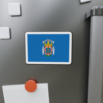 Flag of Melilla Spain - Die-Cut Magnet-The Sticker Space