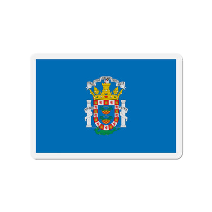 Flag of Melilla Spain - Die-Cut Magnet-3" x 3"-The Sticker Space