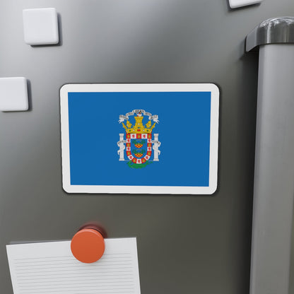 Flag of Melilla Spain - Die-Cut Magnet-The Sticker Space