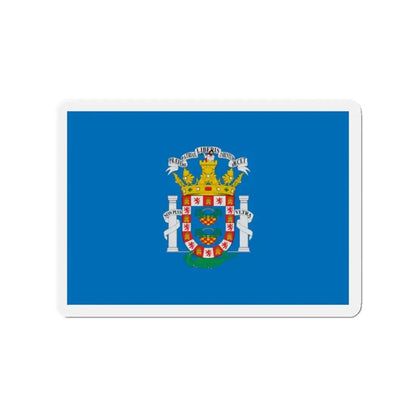 Flag of Melilla Spain - Refrigerator Magnet 2 Inch - The Sticker Space