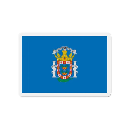 Flag of Melilla Spain - Refrigerator Magnet 3 Inch - The Sticker Space