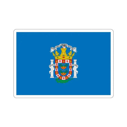 Flag of Melilla Spain STICKER Vinyl Die-Cut Decal 2 Inch - The Sticker Space