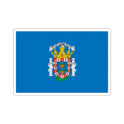 Flag of Melilla Spain STICKER Vinyl Die-Cut Decal-3 Inch-The Sticker Space