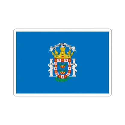 Flag of Melilla Spain STICKER Vinyl Die-Cut Decal - The Sticker Space