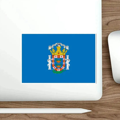 Flag of Melilla Spain STICKER Vinyl Die-Cut Decal - The Sticker Space
