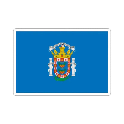 Flag of Melilla Spain STICKER Vinyl Die-Cut Decal - The Sticker Space