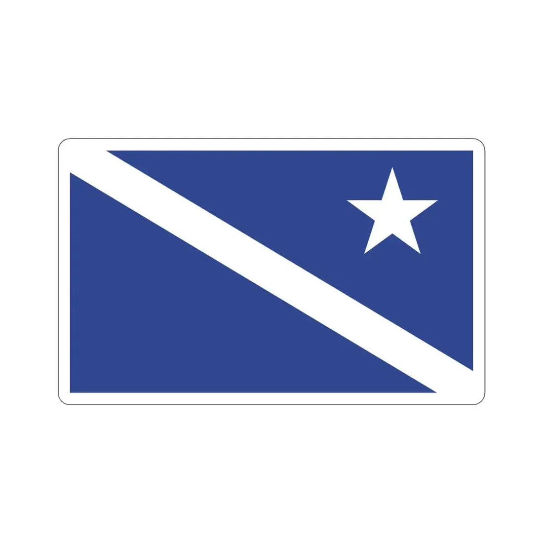 Flag of Mellieħa 1993 to 2000 Malta STICKER Vinyl Die-Cut Decal 5 Inch - The Sticker Space