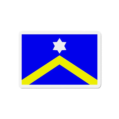Flag of Mellieħa Malta - Refrigerator Magnet 5 Inch - The Sticker Space
