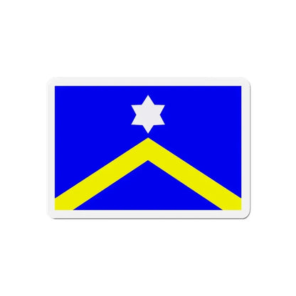 Flag of Mellieħa Malta - Refrigerator Magnet 6 Inch - The Sticker Space