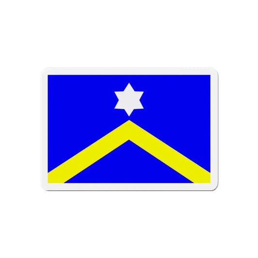 Flag of Mellieħa Malta - Refrigerator Magnet 6 Inch - The Sticker Space