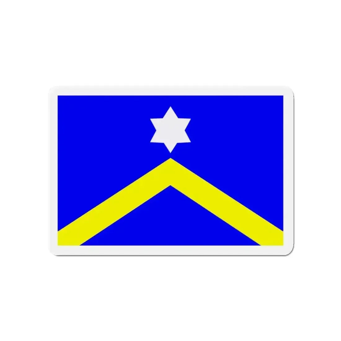 Flag of Mellieħa Malta - Refrigerator Magnet - The Sticker Space