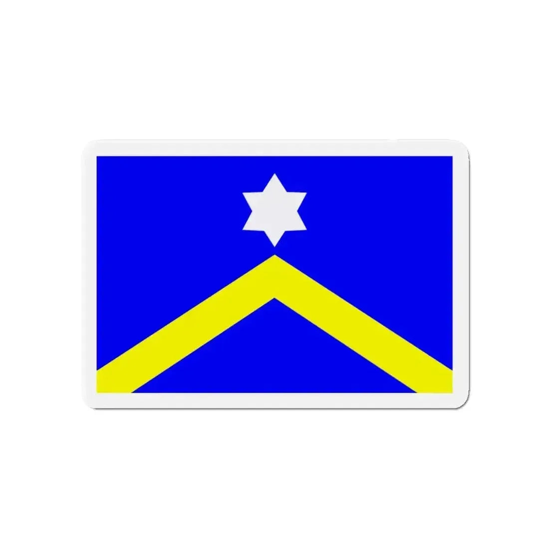 Flag of Mellieħa Malta - Refrigerator Magnet - The Sticker Space