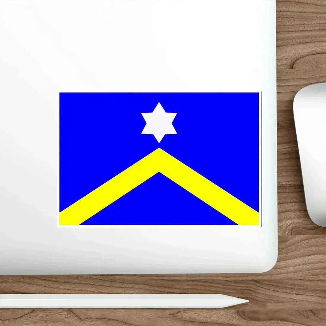 Flag of Mellieħa Malta STICKER Vinyl Die-Cut Decal - The Sticker Space