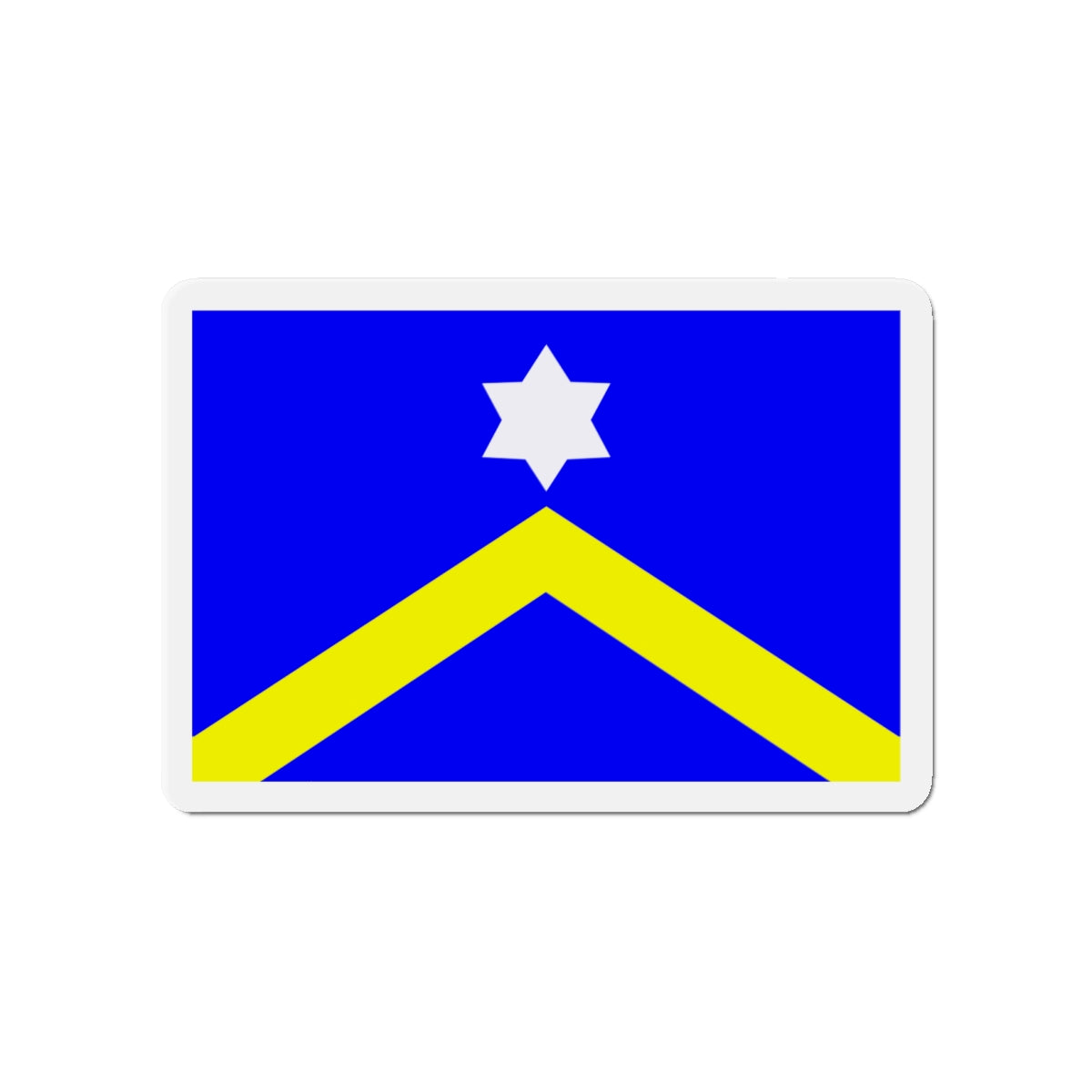 Flag of Mellieħa Malta - Die-Cut Magnet-4" x 4"-The Sticker Space