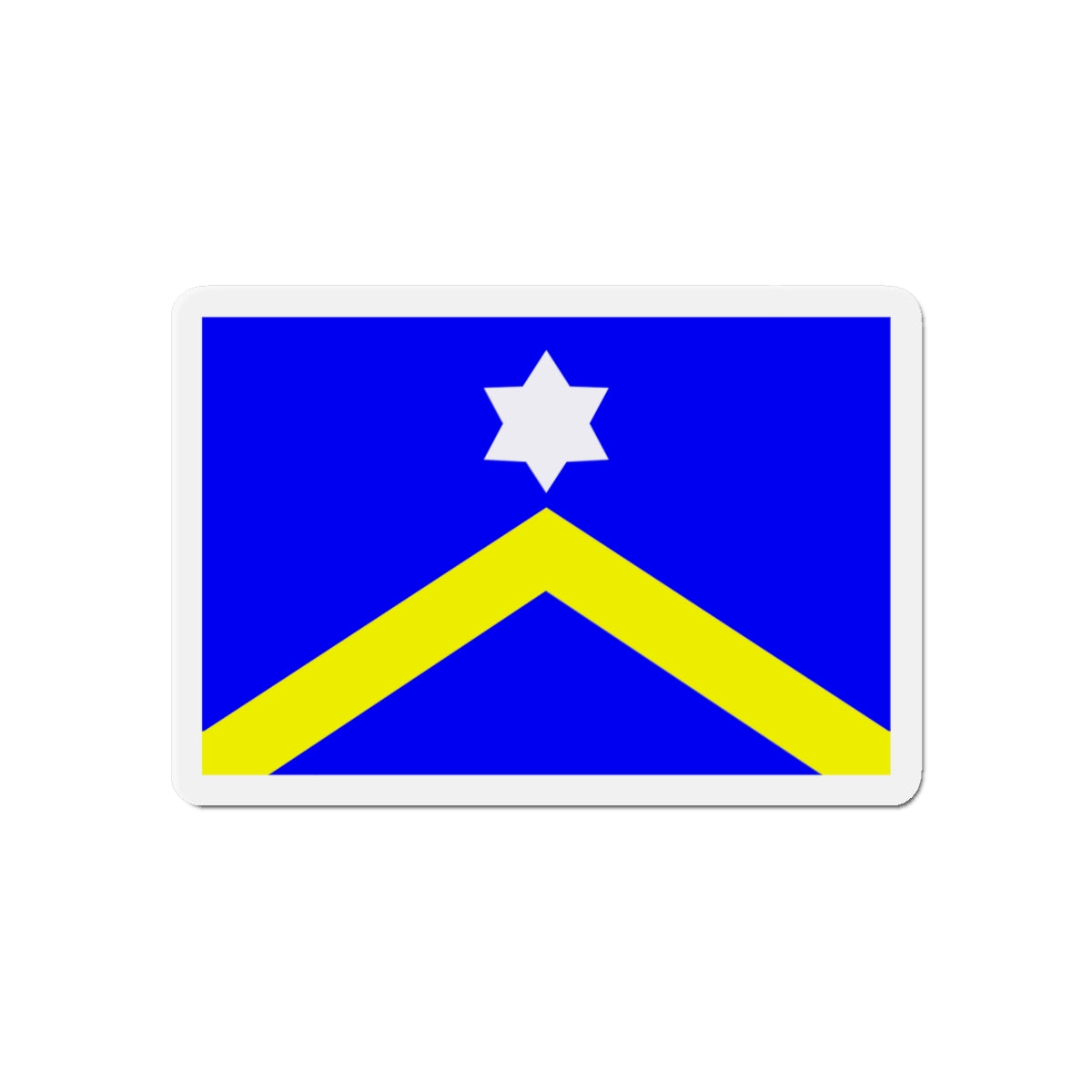 Flag of Mellieħa Malta - Die-Cut Magnet-6 × 6"-The Sticker Space