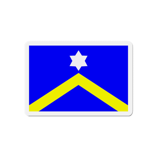 Flag of Mellieħa Malta - Die-Cut Magnet-6 × 6"-The Sticker Space