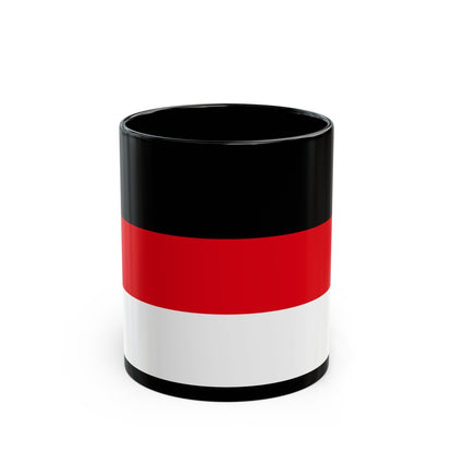 Flag of Memmingen Germany - Black Coffee Mug-11oz-The Sticker Space