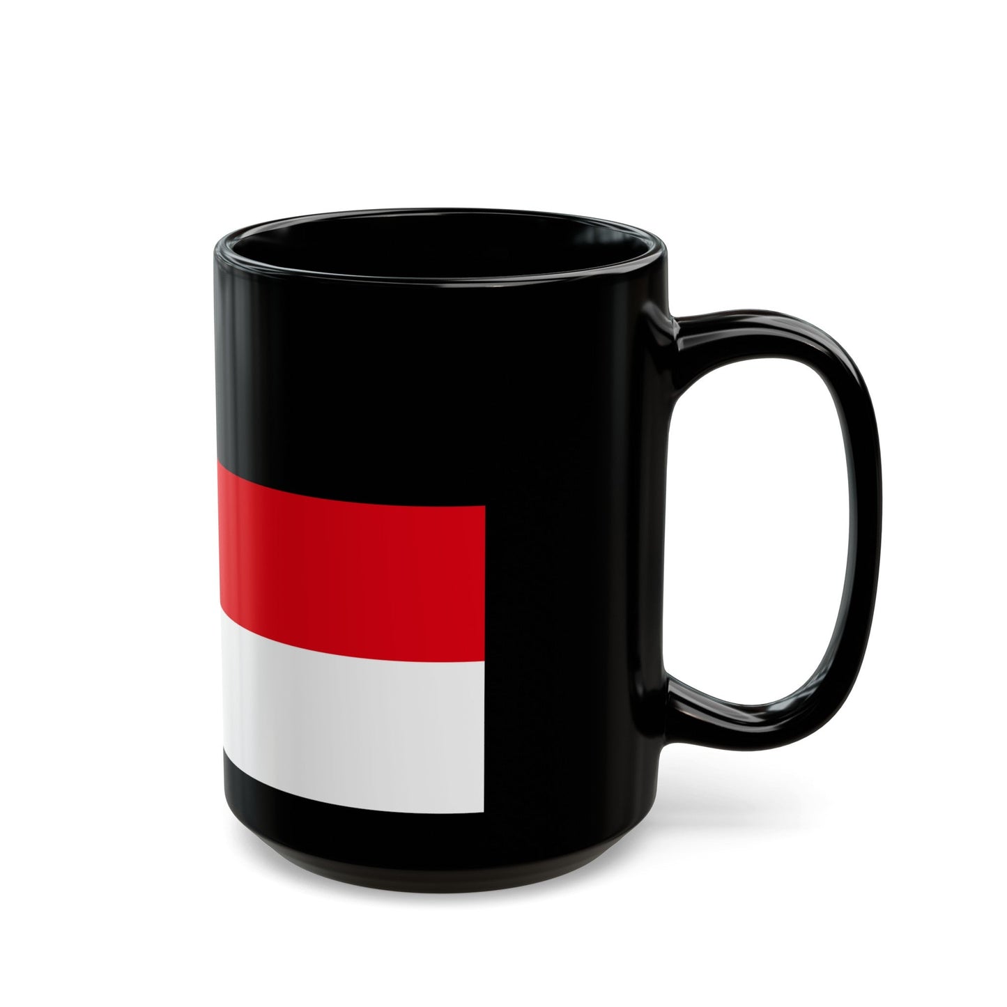 Flag of Memmingen Germany - Black Coffee Mug-The Sticker Space