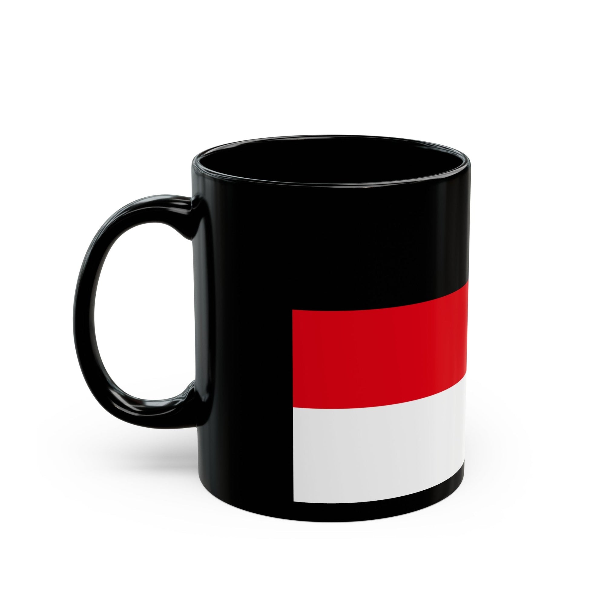 Flag of Memmingen Germany - Black Coffee Mug-The Sticker Space