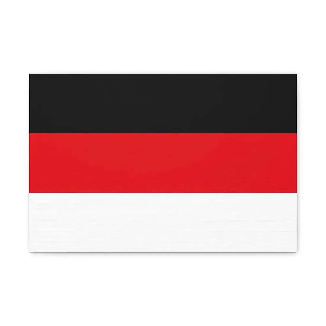 Flag of Memmingen Germany - Canvas Wall Art 18″ x 12″ 1.25" - The Sticker Space