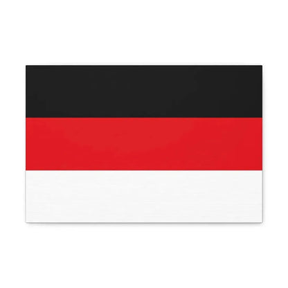 Flag of Memmingen Germany - Canvas Wall Art 18″ x 12″ 1.25" - The Sticker Space