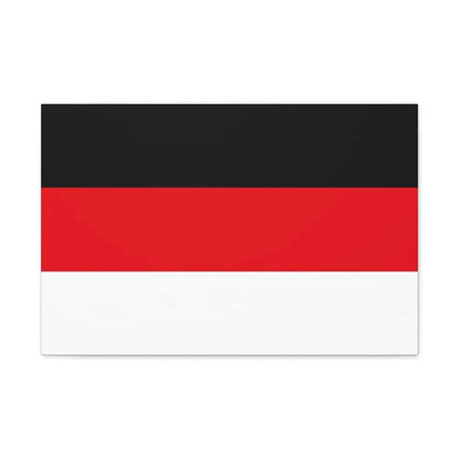 Flag of Memmingen Germany - Canvas Wall Art 24″ x 16″ 1.25" - The Sticker Space