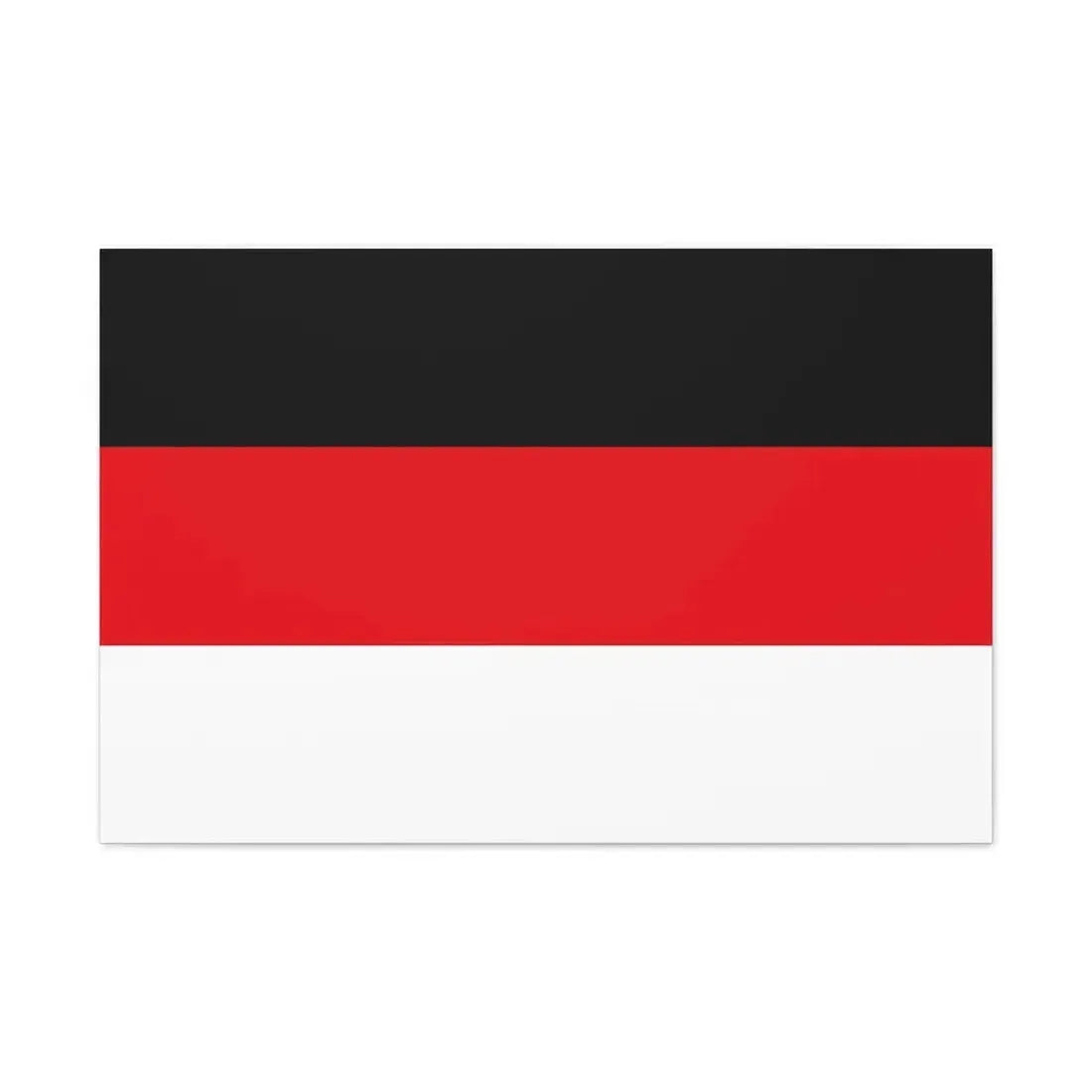 Flag of Memmingen Germany - Canvas Wall Art 36" x 24" 1.25" - The Sticker Space
