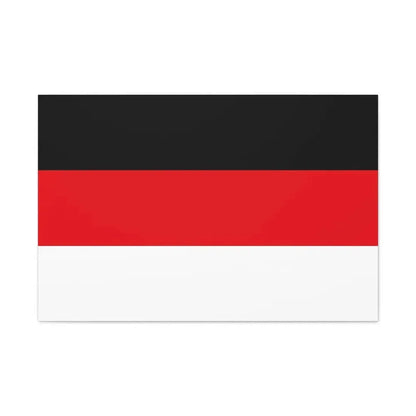 Flag of Memmingen Germany - Canvas Wall Art 36" x 24" 1.25" - The Sticker Space
