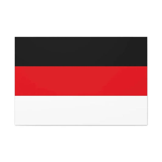 Flag of Memmingen Germany - Canvas Wall Art 36" x 24" 1.25" - The Sticker Space