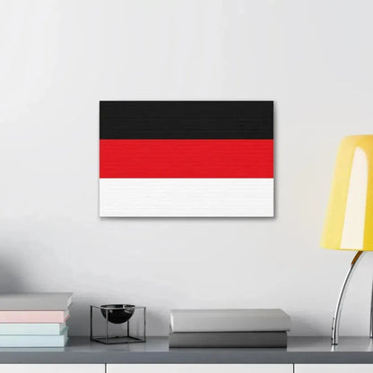 Flag of Memmingen Germany - Canvas Wall Art - The Sticker Space