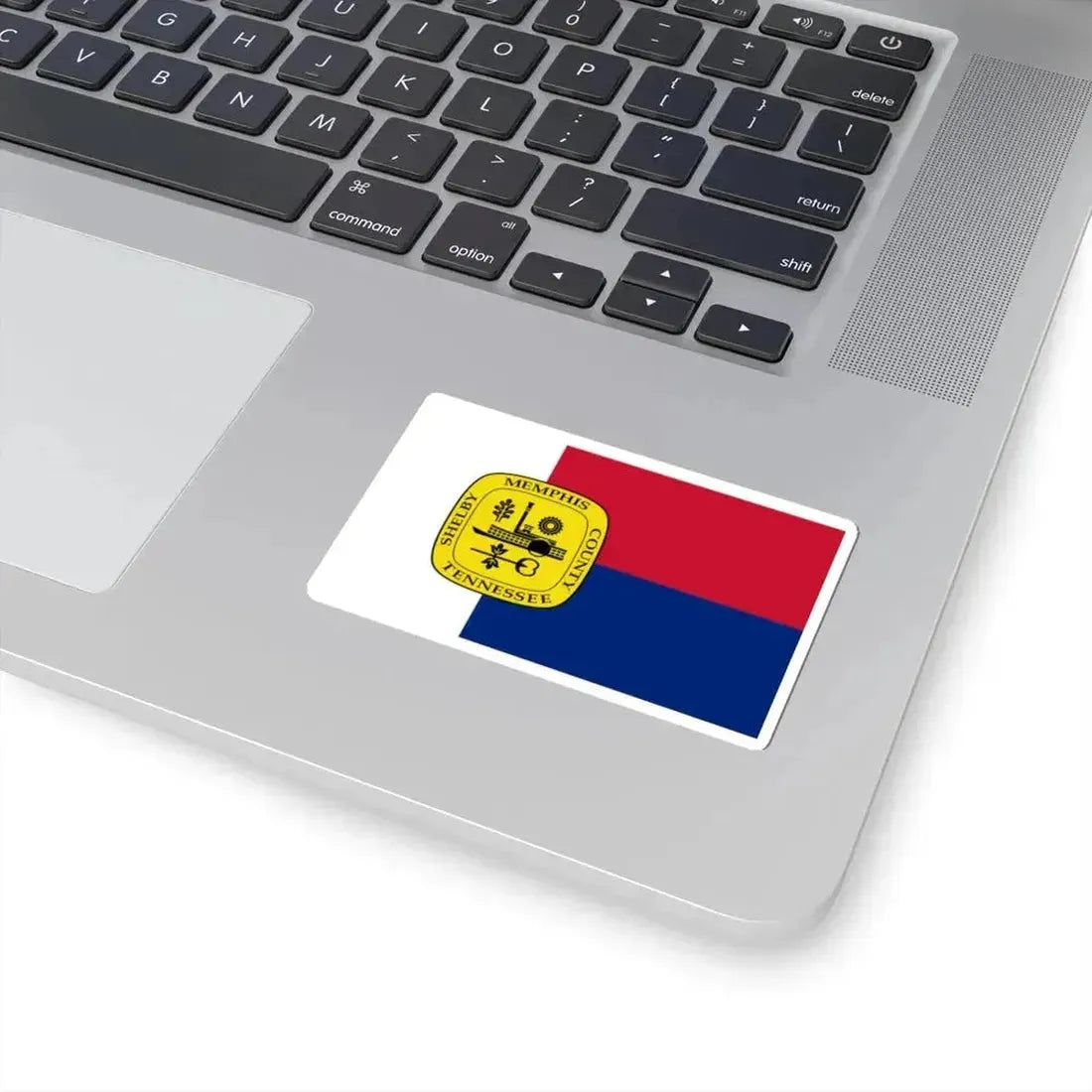 Flag of Memphis pre-1969 variant (United States) STICKER Vinyl Kiss-Cut Decal - The Sticker Space