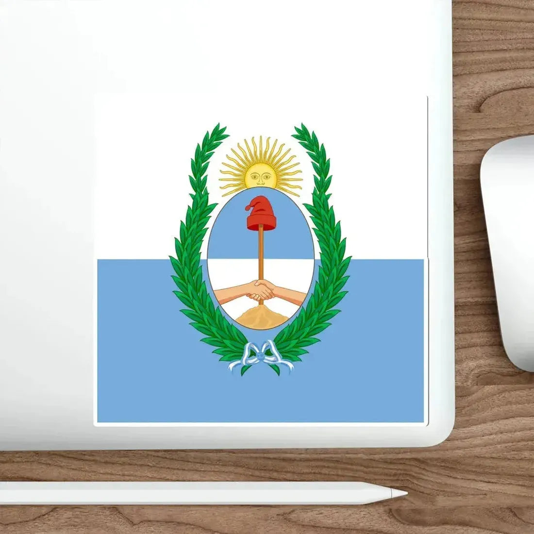 Flag of Mendoza Province Argentina STICKER Vinyl Die-Cut Decal - The Sticker Space