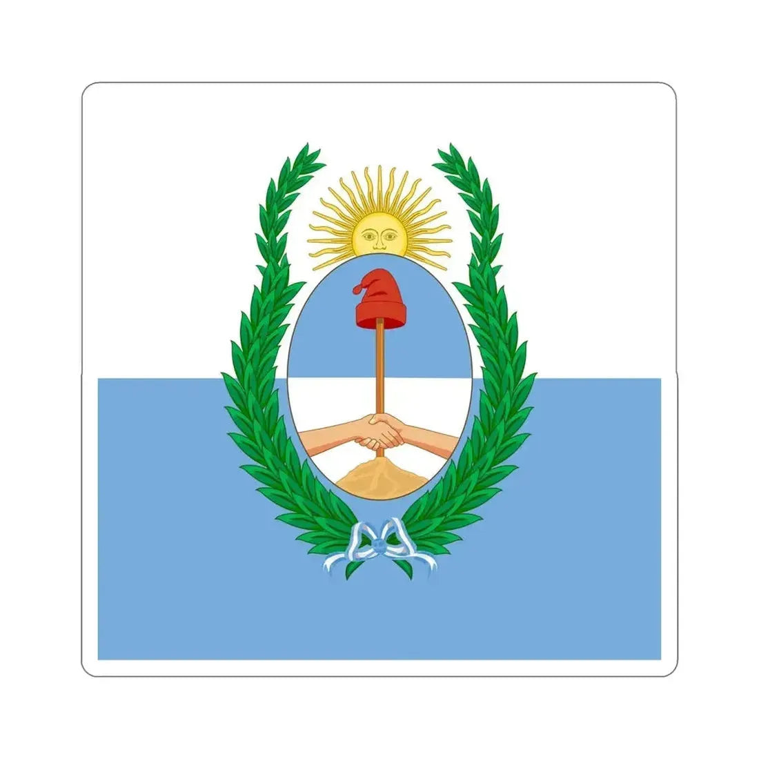 Flag of Mendoza Province Argentina STICKER Vinyl Die-Cut Decal - The Sticker Space