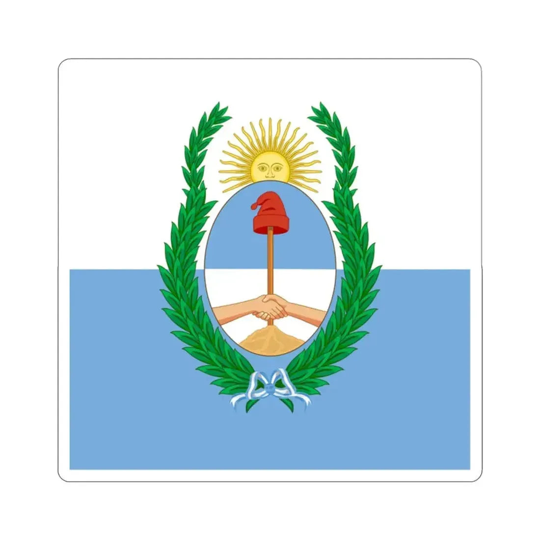 Flag of Mendoza Province Argentina STICKER Vinyl Die-Cut Decal - The Sticker Space