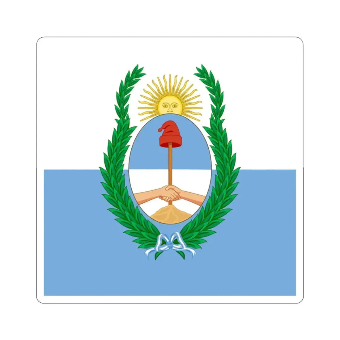 Flag of Mendoza Province Argentina STICKER Vinyl Die-Cut Decal - The Sticker Space