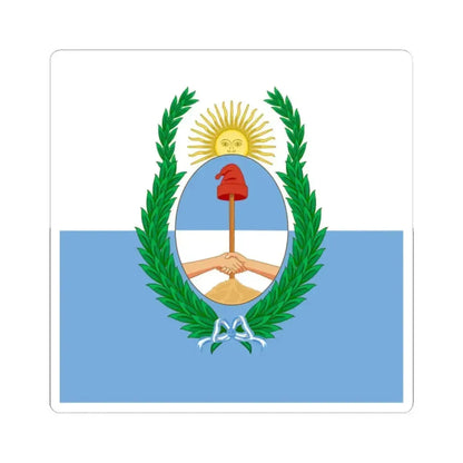 Flag of Mendoza Province Argentina - STICKER Vinyl Kiss-Cut Decal 2 Inch White - The Sticker Space